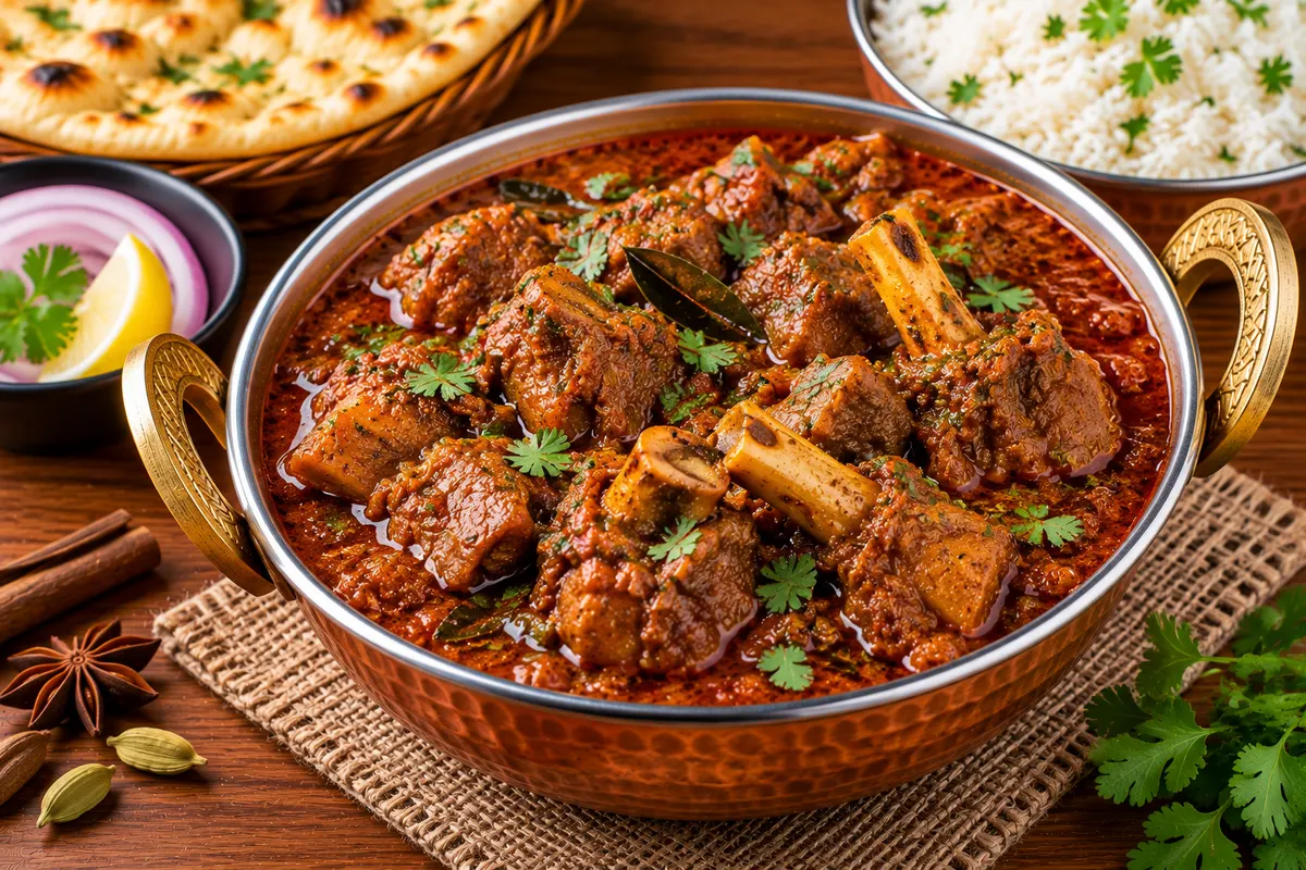 Mutton at Leela Imperial