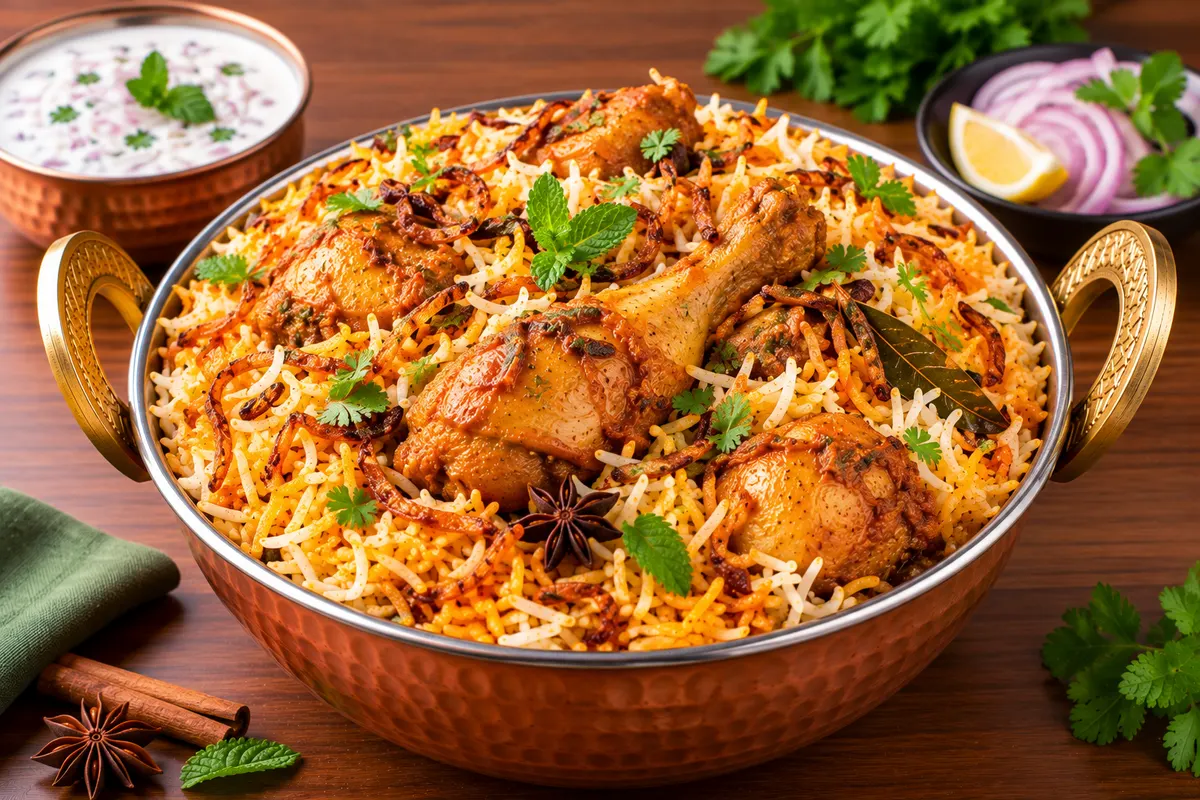 Non-Veg Biryani at Leela Imperial