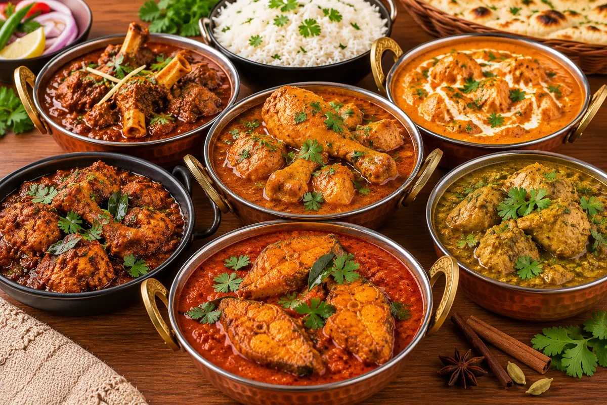 Non-Veg Curries at Leela Imperial