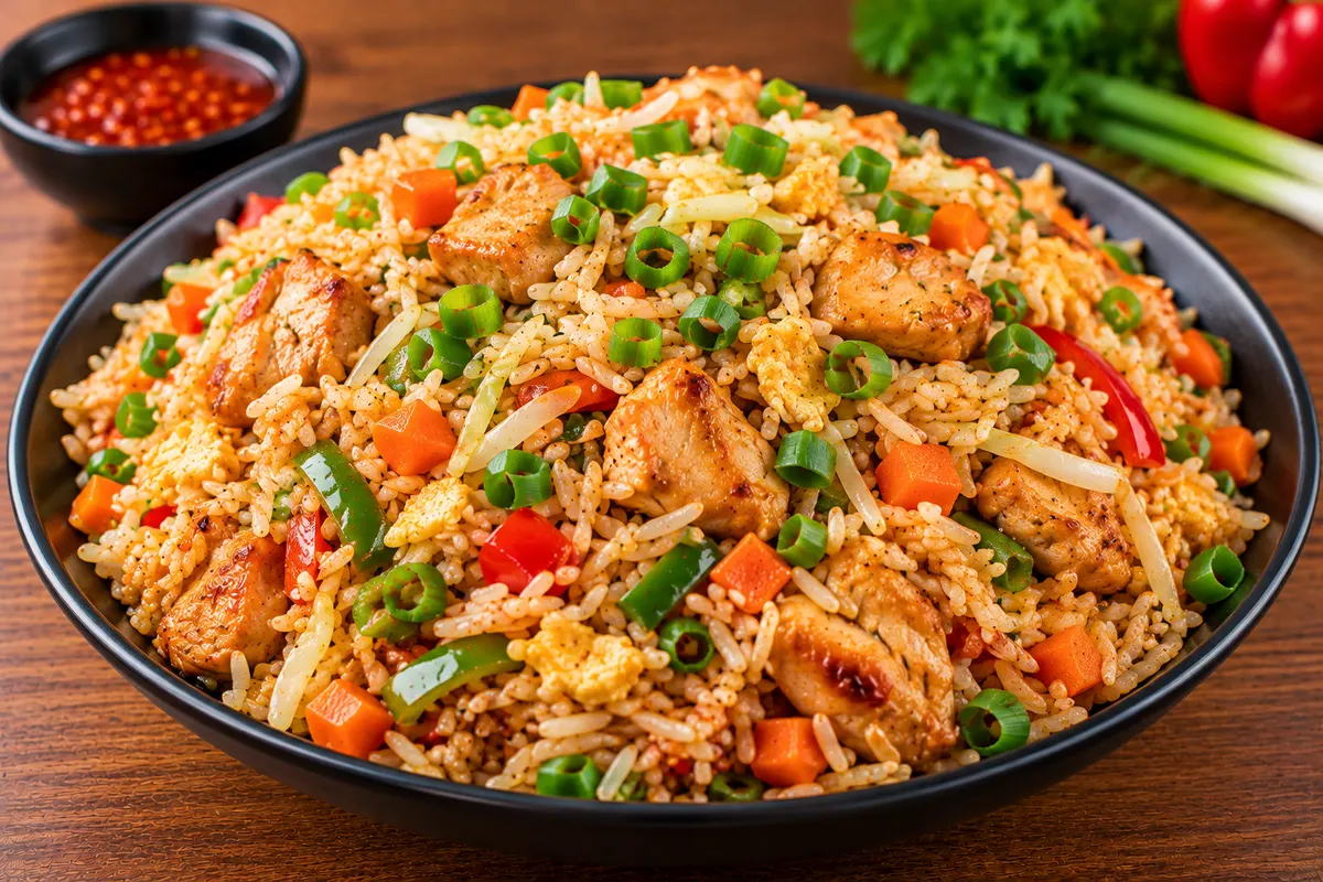 Non-Veg Fried Rice at Leela Imperial
