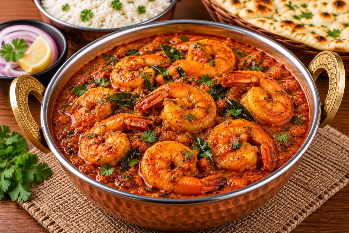 Prawns at Leela Imperial