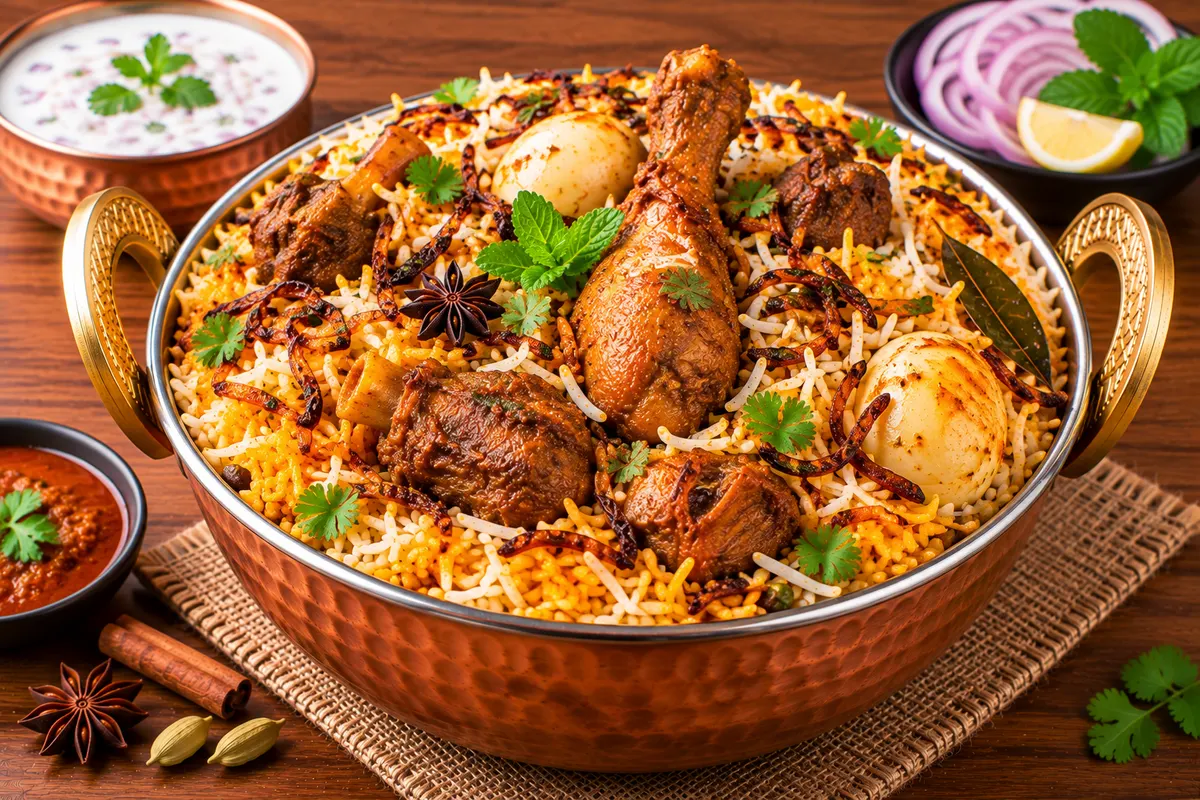 Special Biryani at Leela Imperial