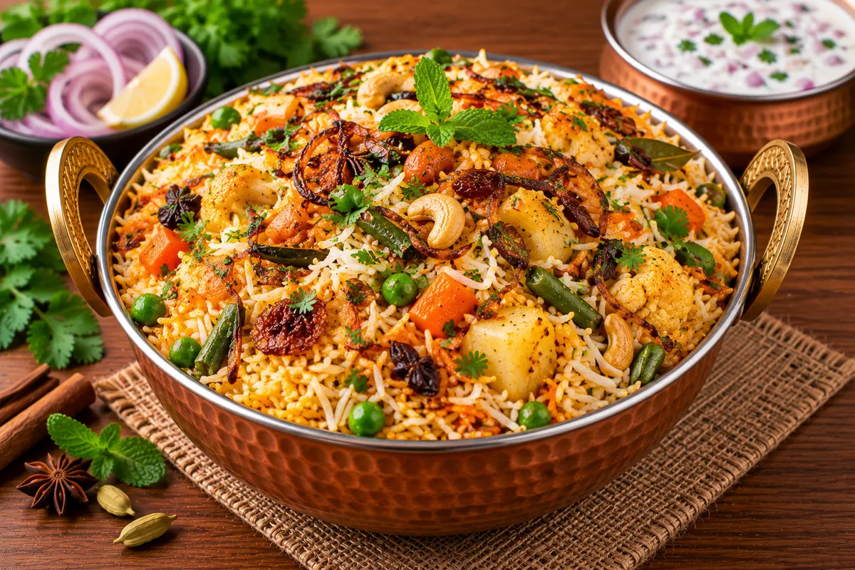 Veg Biryani at Leela Imperial