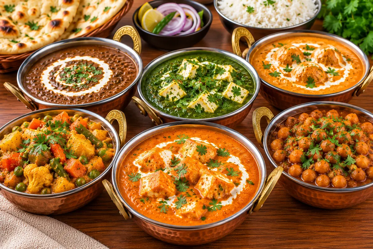 Veg Curries at Leela Imperial