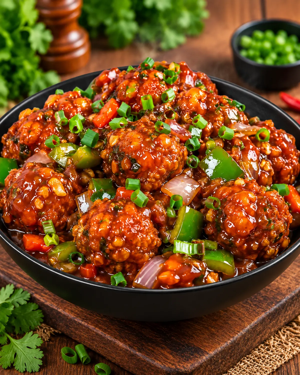 Manchurian at Leela Imperial