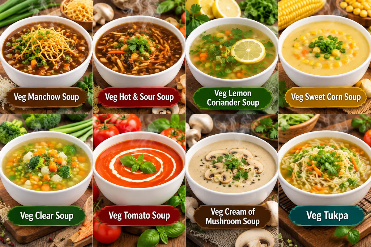 Veg Soups at Leela Imperial