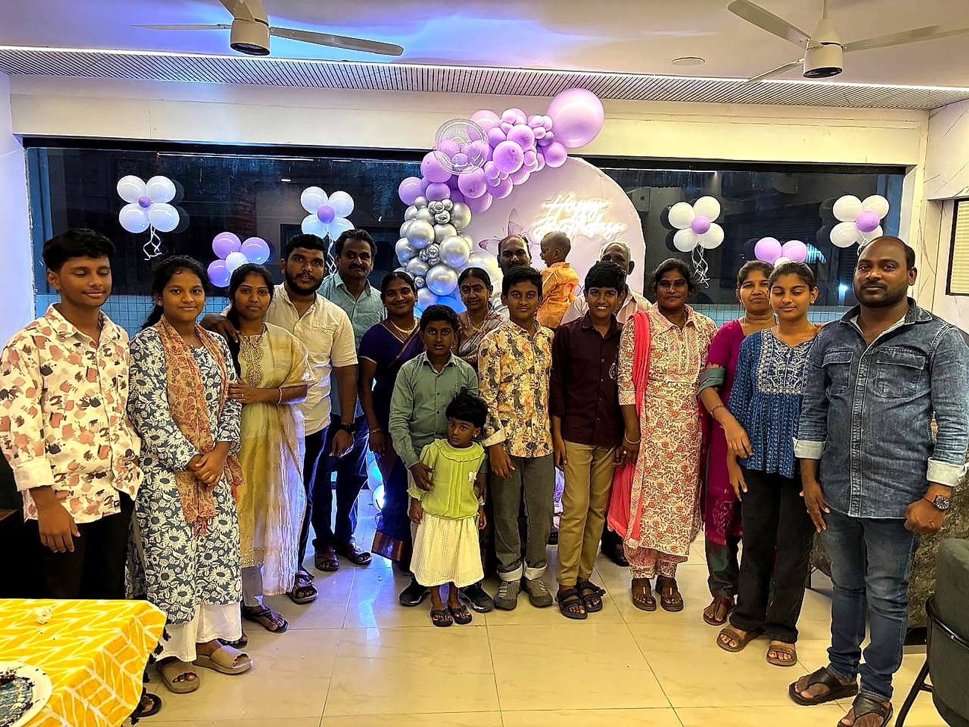 Guests celebrating at Hotel Leela Imperial